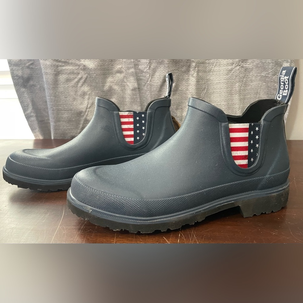 Georgia Boot women’s size 9 waterproof Romeo Navy - Picture 2 of 7